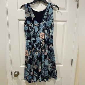 SALE White House Black Market, Fit & Flare dress w/scuba fabric